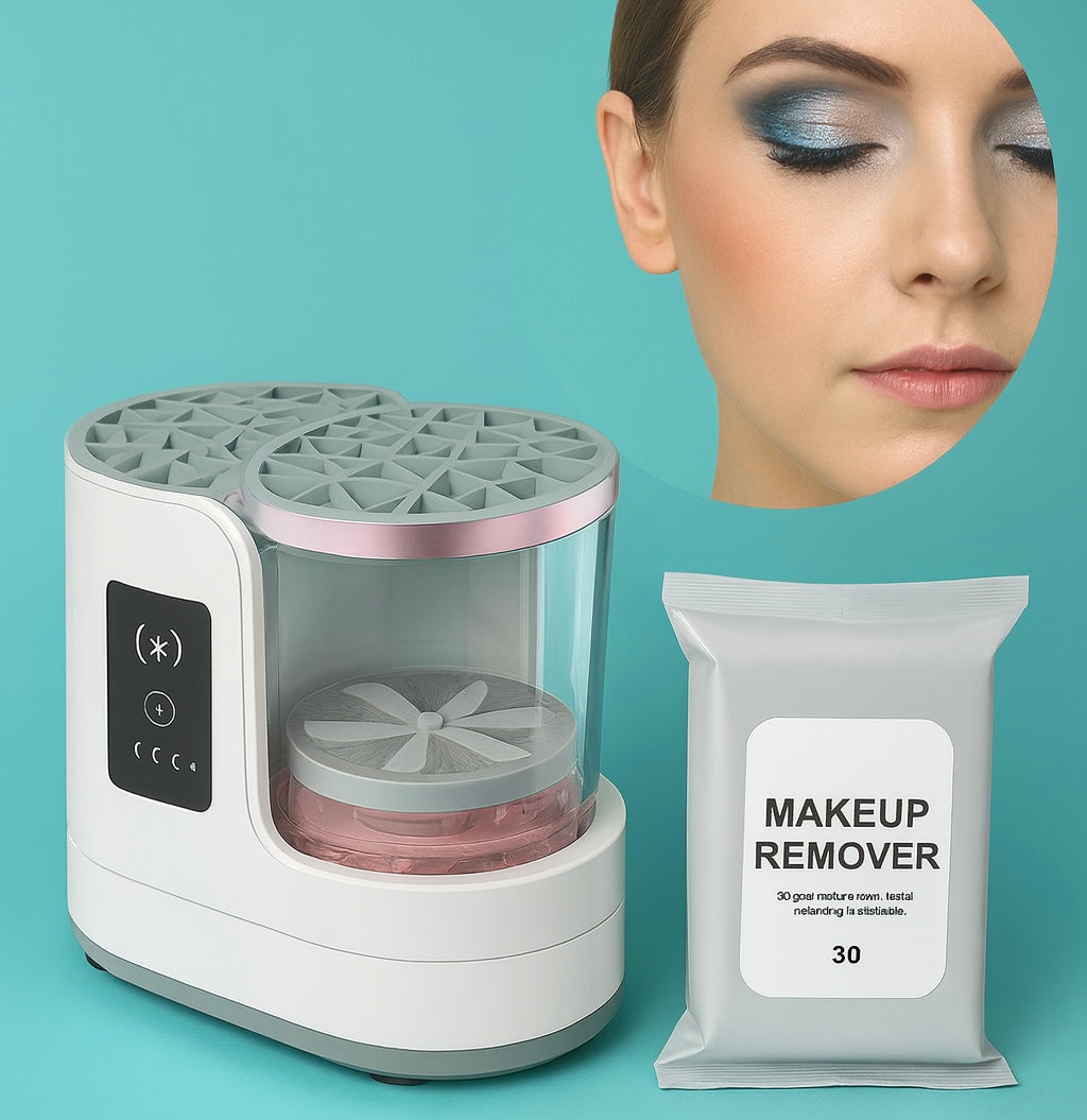 Electric Makeup Brush Cleaner – Automatic Deep Cleaning Device