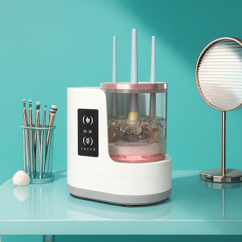 Electric Makeup Brush Cleaner – Automatic Deep Cleaning Device