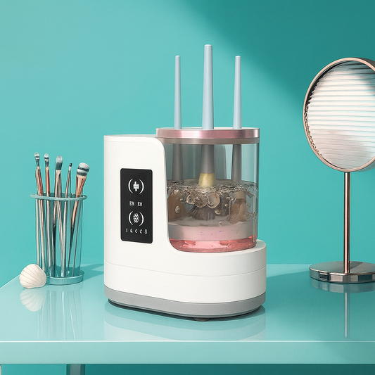 Electric Makeup Brush Cleaner – Automatic Deep Cleaning Device
