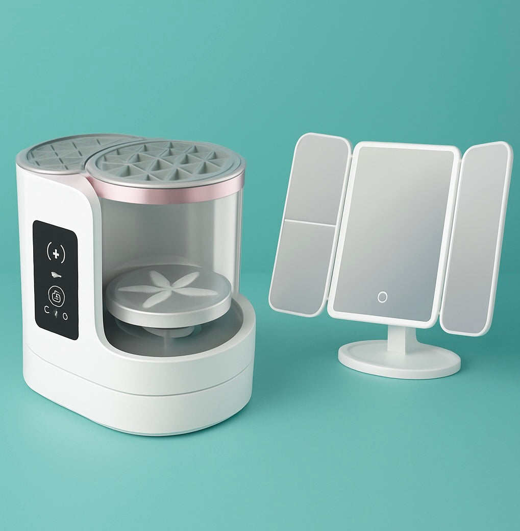 Electric Makeup Brush Cleaner – Automatic Deep Cleaning Device