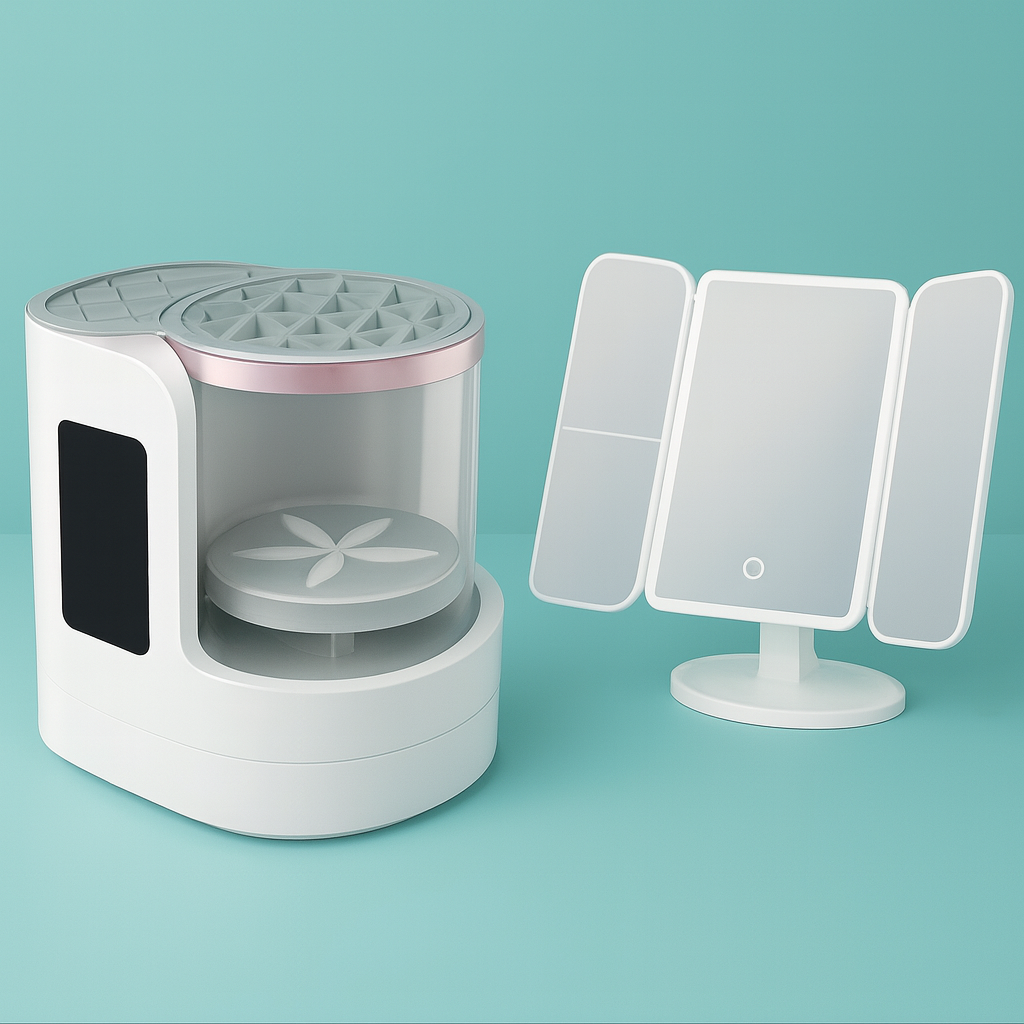 Electric Makeup Brush Cleaner – Automatic Deep Cleaning Device